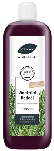 Saunabedarf Schneider - Wohlfühlbad Rosmarin, nicht schäumend, belebend 1000ml