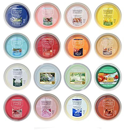 6 x Yankee Candle Wax Melts Cup Scenterpiece Fragrance Gift Set