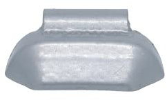 100x10g Zink-Schlaggewichte,Auswuchtgewichte,Wuchtgewichte für Stahlfelgen