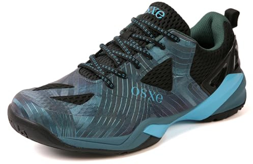 PENXZT Chaussures de Badminton pour Hommes Femmes, légères Baskets de Tennis de Table Chaussures de Sport d'intérieur,C,39 EU