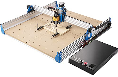 CNC Router Kit Evolution 4 Engraving Machine Pre-Assembly Aluminum Milling Router Machine 32x 32Cutting Area 3 4Z Travel GRBL Control Plastic Acrylic PCB PVC Wood Leather Metal/129