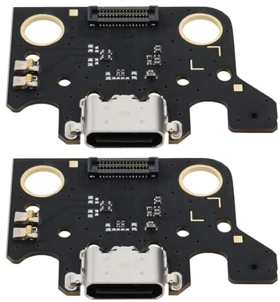 eMagTech 2 Stück Ersatz Typ-C USB Ladeanschluss Dock Connector Board Kompatibel mit Samsung Galaxy Tab A7 10.4 SM-T500 T505 Port Flex Kabel Reparatur Teil