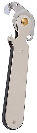 CIYODO Apriscatole Manuale in Acciaio Inossidabile Impugnatura Antiscivolo per Cucina Apribottiglie Portatile per Anziani e