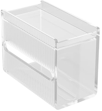 Feuchttücher-Box – große Kapazität Feuchttücherbox | Serviettenhalter Spender | Feuchttuchspender | transparenter Acryl-Serviettenbehälter für Küche, WC, Zuhause, Wohnzimmer, Badezimmer