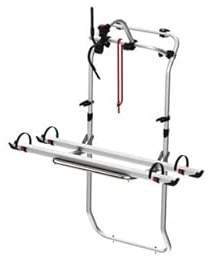 Fiamma Fahrradträger Carry Bike Frame, für Kastenwagen Ducato/Sprinter/Crafter ab 2006, Eloxiert Grau, 2 Räder, 50 kg Traglast