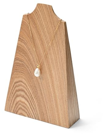 Oirlv Busto Para Collar De Madera, Busto Para Joyas,