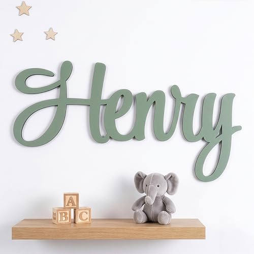 Personalised Name Sign, Wooden Bedroom Nursery Hanging Decoration, Custom Wall Decor, Door plaque, Any text wooden sign, Unique Gift Idea