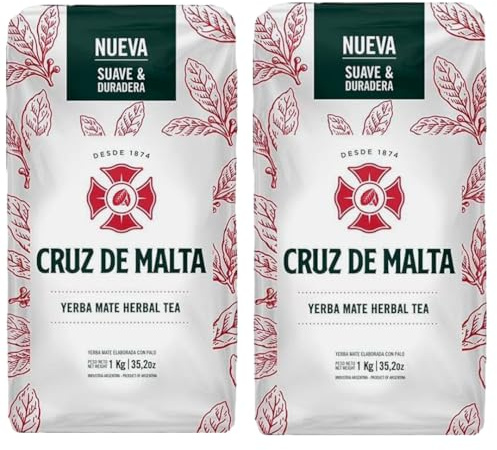 YERBA MATE CRUZ de MALTA 1 kg 1 kg (confezione da 2)