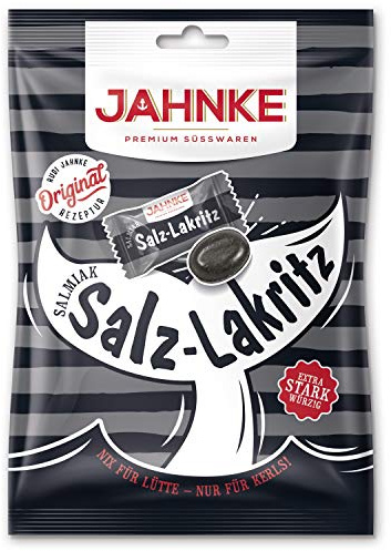 14 Beutel a 125g Jahnke Salz-Lakritz Salzlakritz einzel verpackt