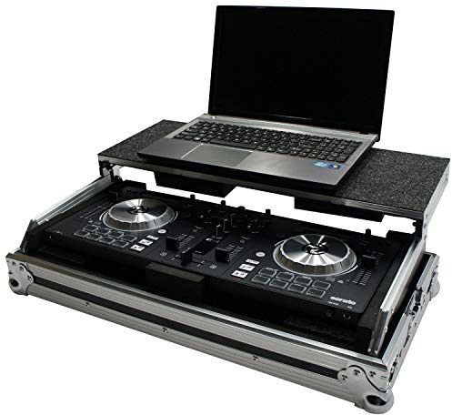 Harmony Audio HCMIXTRACKPRO3LT Flight Glide Laptop Stand DJ Case Compatible with Mixtrack Platinum