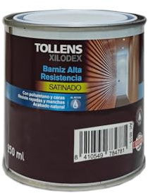 Barniz Alta Resistencia Al Agua Satinado Interior 250 Ml (Pino Nórdico 501)