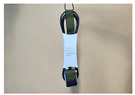 RH-HPC Surf Leine 9FT 7mm Surfbrettseil Outdoor Surfing Bein Leine Knöchel Safety Seil Für Longboard SUP Leash. (Color : 9ft 7MM Black)