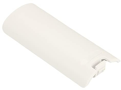 Back Cover for Nintendo Wii Remote Controller Gamepad Battery Case Cover (White)