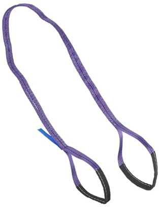 Schlaufen-Hebeband, Hebegurt aus Polyester, spanngurte mit ratsche, 1T 3m Tragfähigkeit, Hebeschlingen Und Gurte, Rigging-Schlinge, Hochfeste, Bunte, Flache Gurtband-Hebegurte Für Hebezeuge