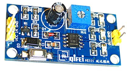 Luzhengyang DC 12V NE555 Temporizador de retardo monoestable Temporizador Interruptor Módulo Relé Potencia