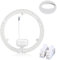 Nizirioo - Kit de conversión de módulo LED de 36 W, kit de conversión de lámpara anular, haz blanco natural para sustitución de luces de techo, lámpara fluorescente circular para cocina