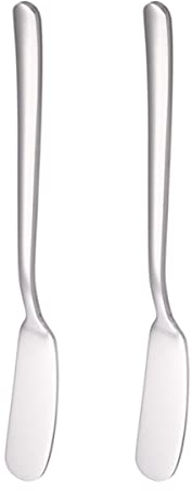 TOPBATHY 2stücke -buttermesser Butterstreicher Aus Rostfreiem Stahl Für Sahne Käse Butter Und Kuchen Einfach Zu Reinigen
