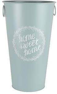 HERSIG - Paragüero metal Sweet Home | Paragüeros de Estilo Moderno en Azul 28,3dx47cm