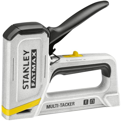 STANLEY FATMAX 2-en-1 Grapadora Multiuso, Trabajo Ligero, FMHT70443-0