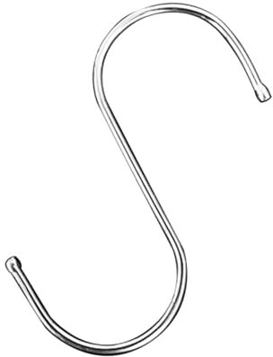 Ganci a S per utensili da cucina: ganci multiuso a forma di S per la casa, ganci per vestiti portatili appesi, ganci alla moda per borse, utensili da cucina