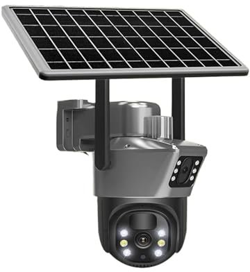 Caméra de sécurité 8MP 4K WiFi /4G carte Sim caméra solaire sans fil caméra de Surveillance extérieure Protection de sécurité suivi automatique caméra intelligente avec panneau solaire et stockage en