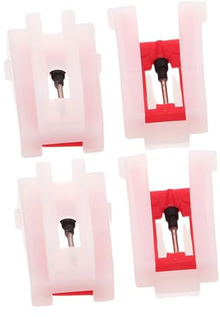 BESTonZON 4stücke Nadel Für Plattenspieler Ersatz-plattennadel Phonographennadel Kompatibel Mit Schallplatten Plattenspieler-tonabnehmer