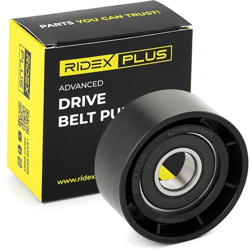 RIDEX PLUS 312D0009P Umlenk- / Führungsrolle Keilrippenriemen Kompatibel mit FORD S-MAX WA6 4916084A80000 9514184A00000 31303117