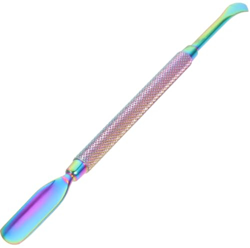 FRCOLOR Herramienta para Manicura Limpiador de Cutículas y Exfoliante de Uñas Pulidor Profesional para Quitar la Piel Muerta y Dead Skin Remover