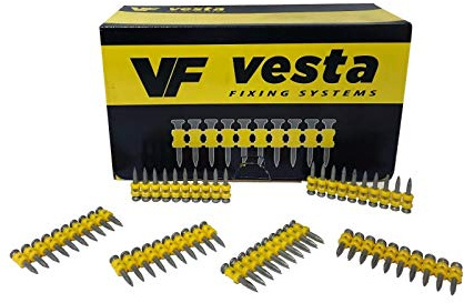 Vesta C5-20MM XH Nägel + Gas, Kompatibel für; [Würth DIGA CS-2], [DeWalt C5 ], [Powers C5], [maxGS73]