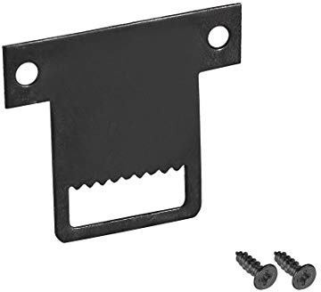 Sourcingmap - Appendiabiti a dente di sega, doppio foro con viti per appendere il telaio