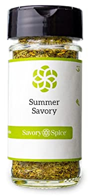 Savory Spice Summer Savory (0.9 oz) - Dried Savory Leaves Seasoning - Add Herb & Peppery Flavor to Soups & Stews
