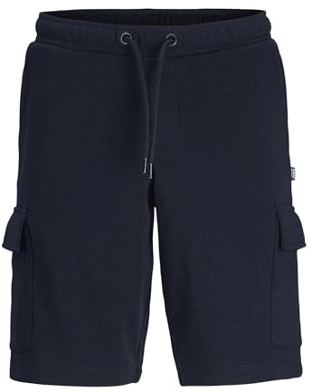JACK & JONES Pantalones Cortos Jpstbradley Cargo GMS Jnr para niño, Azul Marino, 140