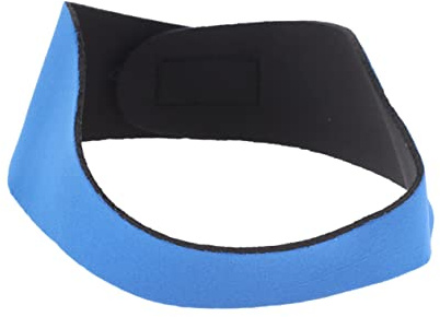 Sosoport Fascia per Nuoto e Protezione Orecchie Blu, per Ragazzi e Adulti Durante Sport Acquatici e Ambienti Estivi in Piscina