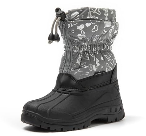 JOMIX Botas Nieve Niño Unisexo Botas Niña Impermeables Botas Niño con Peluche Caliente