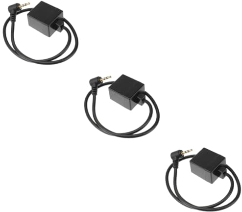 EXCEART 3st Stereo-Klinke Lila Handyanhänger-Armband Kopfhörerzubehör Ohren Kabel Einhorn-kopfhörer Adapter Männlich Zu Männlich Katzenohren Für Kopfhörer Miniaturhalter Jumper Telefon