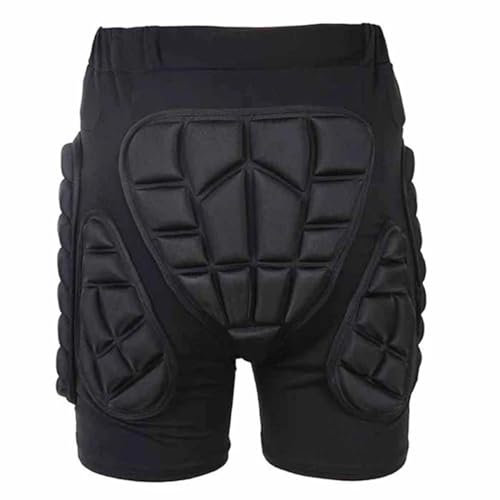 GSJNHY Gepolsterte Ski Schutzhosen S-3XL Outdoor Sports Ski Skate Snowboard Schutz Skifahren Protektor Skating Schützende Hüfte Gepolsterte Shorts(XL)