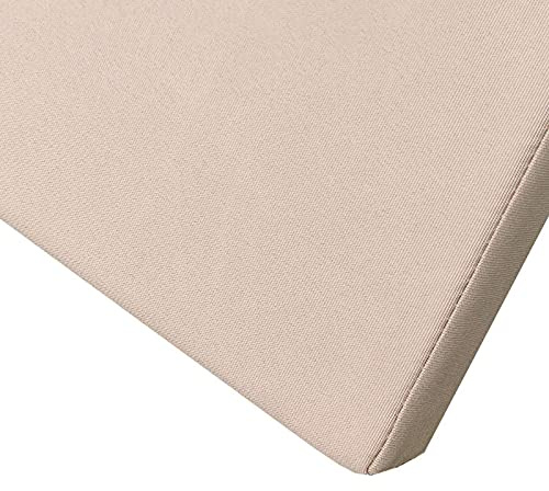 Cuscino impermeabile per panca da esterno per divano a 2/3 posti, imbottitura spessa, colore cachi, 150 x 45 x 5 cm, decorazione da giardino, seduta confortevole