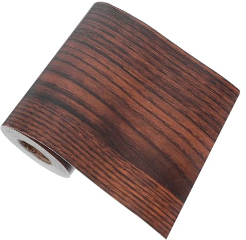 Warmhm Ruban Adhésif Bois Autocollant Patch De Réparation De Grains Réaliste Étanche Et Résistant À L'Humidité Décoration De Meubles De Bricolage Pour Tables Chaises Portes Fenêtres Et Plinthes 10 M