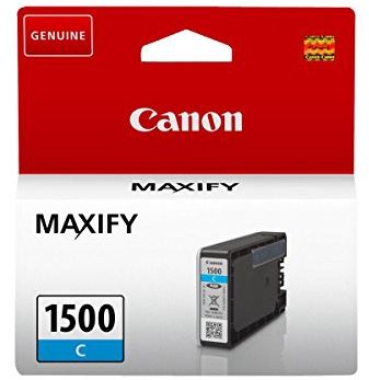 Canon PGI-1500 C Cyan Tintentank - 4,5 ml für MAXIFY Tintenstrahldrucker ORIGINAL