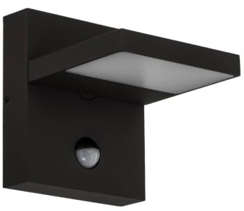 Lucande LED Wandleuchte aussen mit Bewegungsmelder, Wandlampe außen 60° schwenkbar IP54 Außenleuchte Sensor 14W Außenwandleuchte Garten