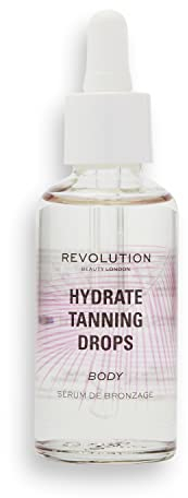 Makeup Revolution Beauty, Buildable Body Tanning Drops, Self Fake Tan, 50ml