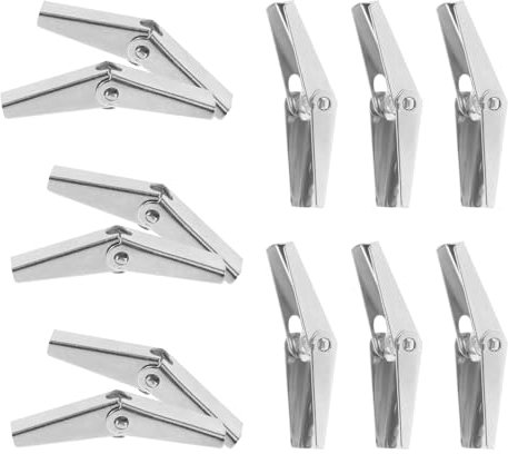 JECOMPRIS 12pezzi Ancoraggio Fissaggio Per Cartongesso Pesante Per Applicazioni Muratura Fissaggi Per Cave