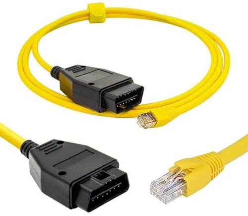 Yalgdlen enet obd2 cable ethernet obd2 OBD rj45 cable compatible esys ista with BMW g f series