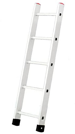 DONGGANSHI Etagenbettleiter aus Aluminium, bodenstehende Leiter, für Haustreppen, Dächer, Lagerhäuser, Wohnmobilbetten, Schlafsäle, Hochbetten, mit Anti-Rutsch-Pedal, bis zu 150 kg Tragkraft