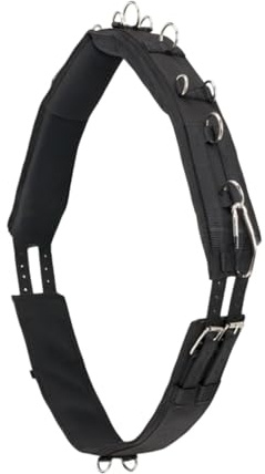 perfk Entrenamiento Surcingle Horse Surcingle para Caballos Suministros de Entrenamiento Resistente, L