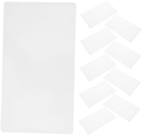 CANIGHT 10-teilige Pvc-3d-stift-matte Transparente Zeichenunterlage 3d-stift-zeichenvorlage Kinder-graffiti-spielzeug