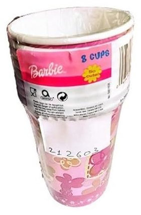 Barbie - Gobelet jetable (Taille unique) (Rose)