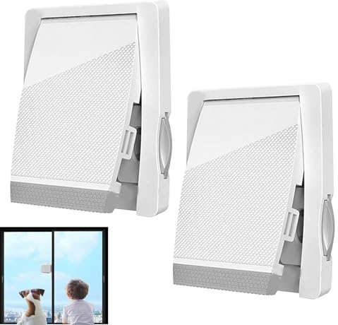 Serratura Di Sicurezza Per Porte Scorrevoli | Confezione Da 2 Blocca Sicurezza Bambini Per Porte Scorrevoli | Dispositivo Di Per Finestre Interno Casa Viaggio Bagno Camera Terrazzo