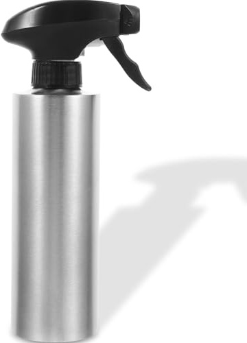 jojofuny Edelstahl Sprühflasche 350ml Kleine Gießkanne Vintage Retro Look Präzise Bewässerung für Zimmerpflanzen Bonsai und Garten