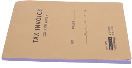 CIYODO Carnet de Factures en Anglais 2 Exemplaires 100 Pages Formulaire de Commande au Détail Reçu de Commande Facturé Bloc de Facturation pour Petites Entreprises Bureau et Commerce